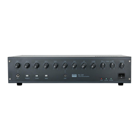 DAPAudio PA-1209 manual
