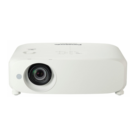 Panasonic PT-VW535N User manual