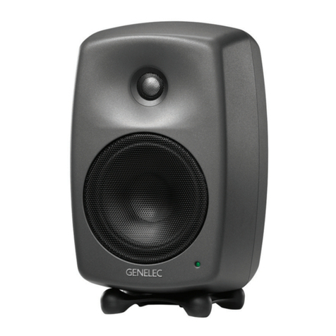 Genelec 8030 CP Quick setup guide