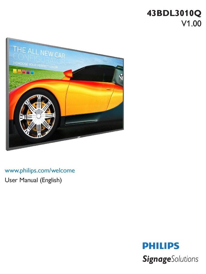 Philips 43BDL3010Q User manual