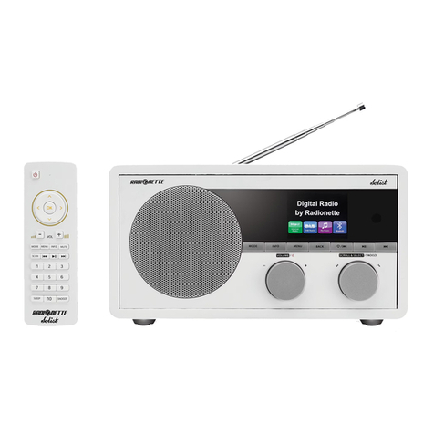 Radionette RNSHDIB15E User manual