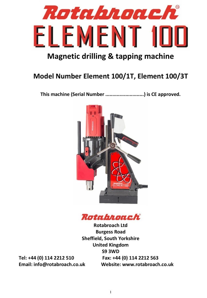 Rotabroach 100/1T manual