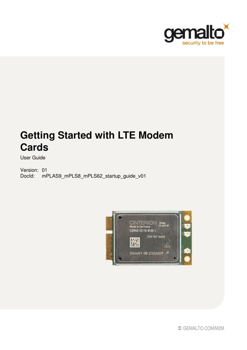 Gemalto mPLAS9-W user guide
