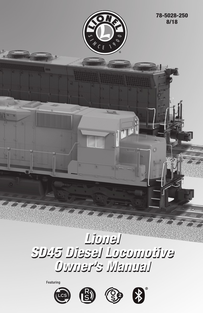 Lionel SD45 owner's manual