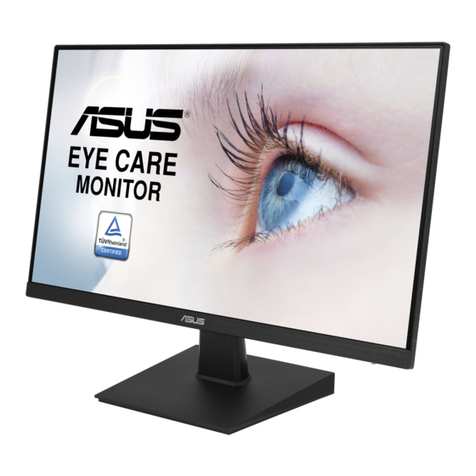 Asus VA246 Series User manual Asus VA246 Series User manual