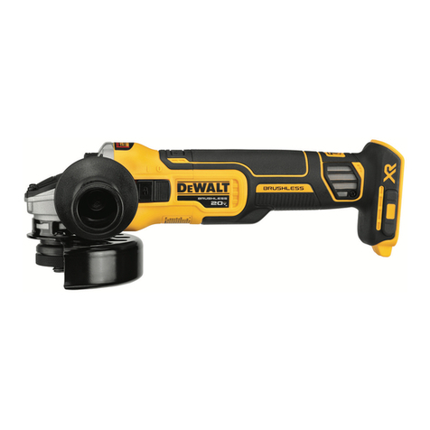 DeWalt DCG405B instruction manual