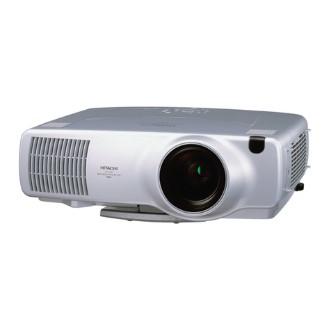 Hitachi CP-X885WT user manual