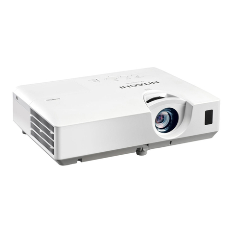 Hitachi CP-X2542WN User manual