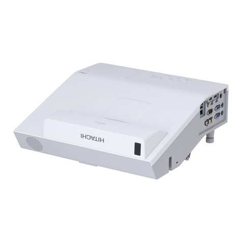 Hitachi CP-AX3005 user manual