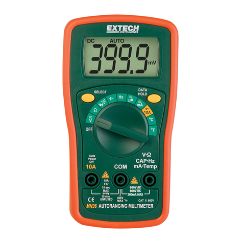 Extech Instruments MiniTec Series User manual Extech Instruments MiniTec Series User manual