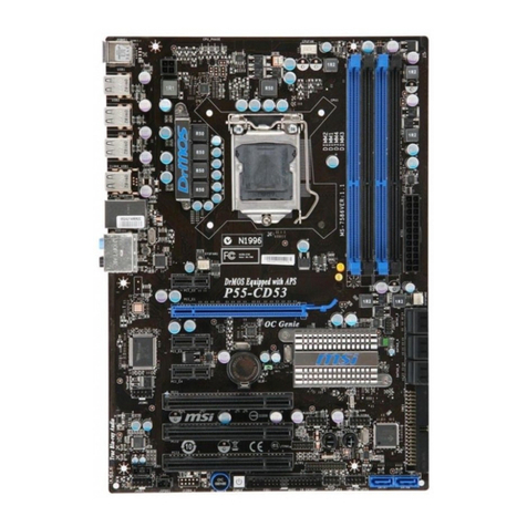MSI P55-CD53 series User manual