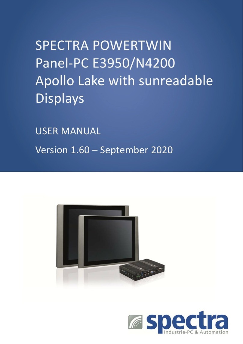 Spectra PowerTwin P08C-AL-SR user manual
