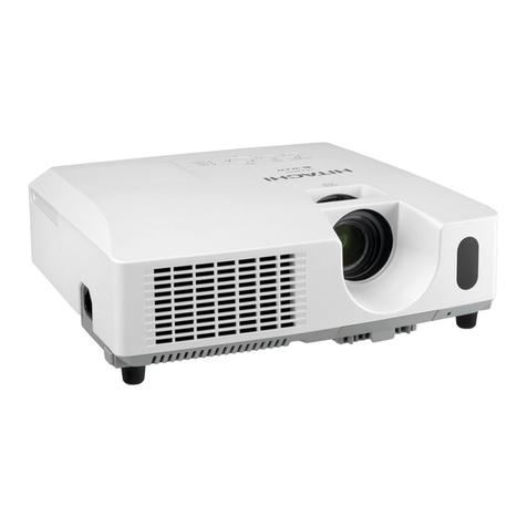 Hitachi CP-X3014WN User manual