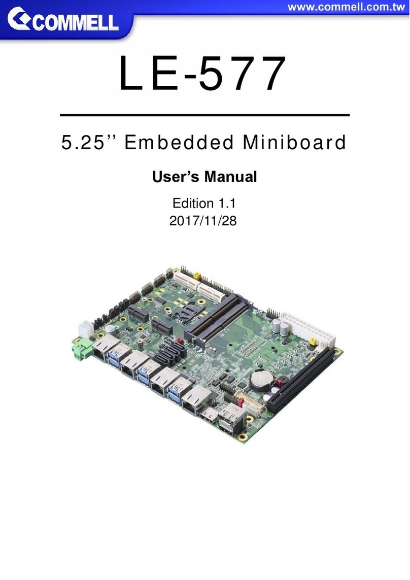 Commell LE-577KX User manual