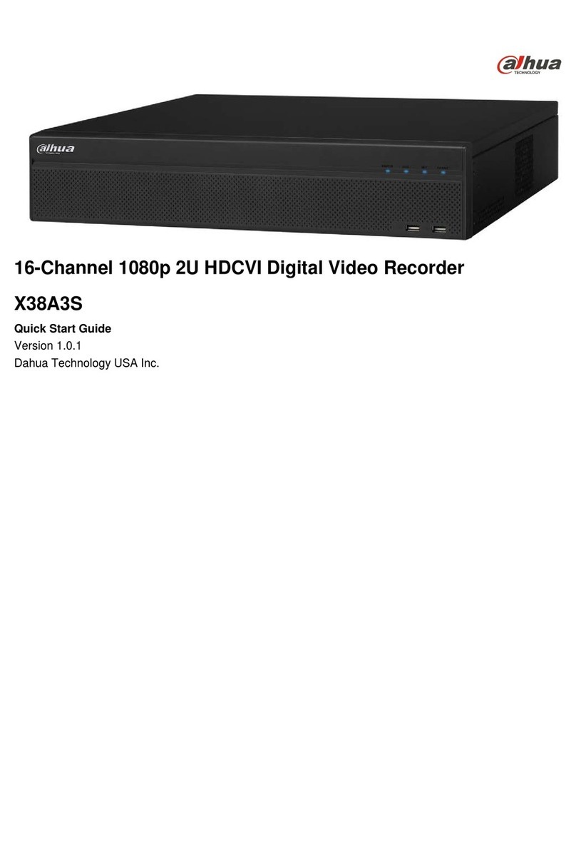 Dahua Technology X38A3S quick start guide