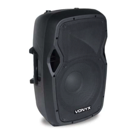 Vonyx AP1000ABT MP3 Hi-End Act.10 instruction manual