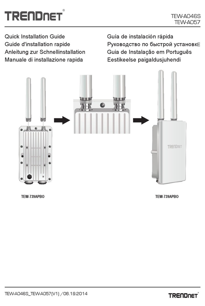 TRENDnet TEW-AO46S User manual