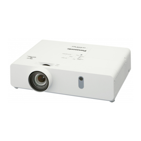 Panasonic PT-VX425N User manual