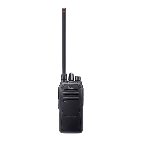 Icom ic-f1000d series User manual