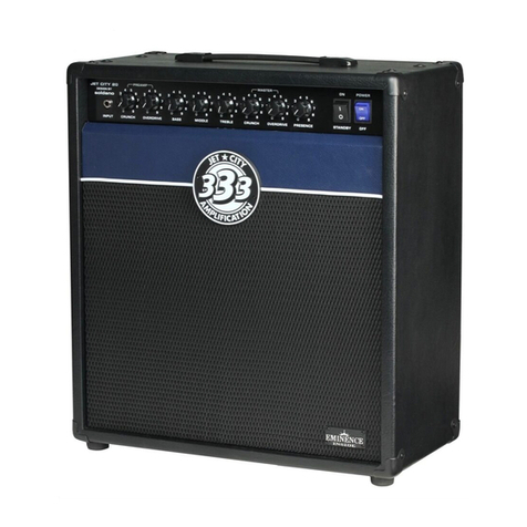 JET CITY AMPLIFICATION JCA2212C owner's manual
