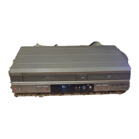 Sharp DV-RW360S User manual