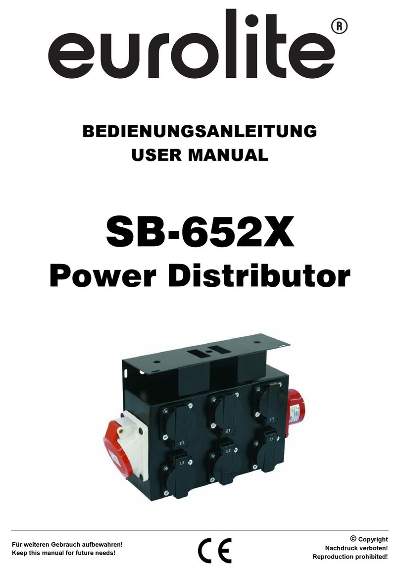EuroLite SB-652X user manual