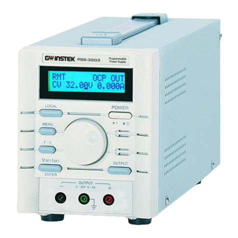Good Will Instrument Instek PSS-3203GP User manual