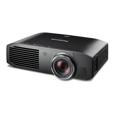 Panasonic PT-AE7000E User manual