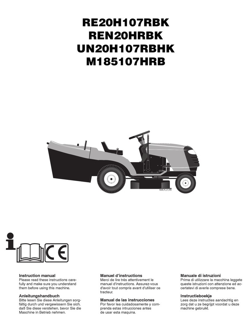 McCulloch RE20H107RBK manual