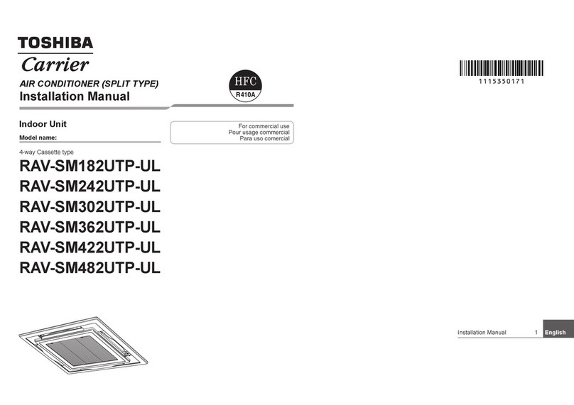 Toshiba RAV-SM182UTP-UL User manual