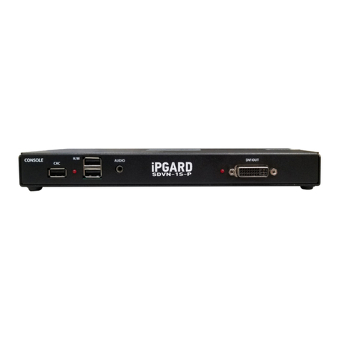 IPGARD SDVN-1S-P user manual