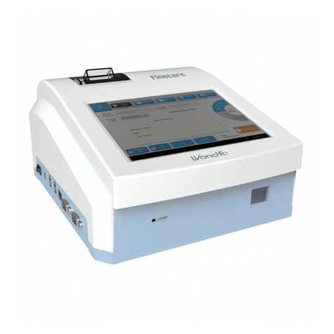 WONDFO Finecare FIA Meter Plus Operation manual