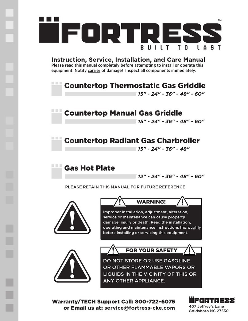 Fortress Technologies FGTG15 manual