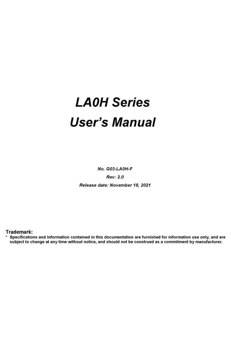 JETWAY LA0H Series user manual