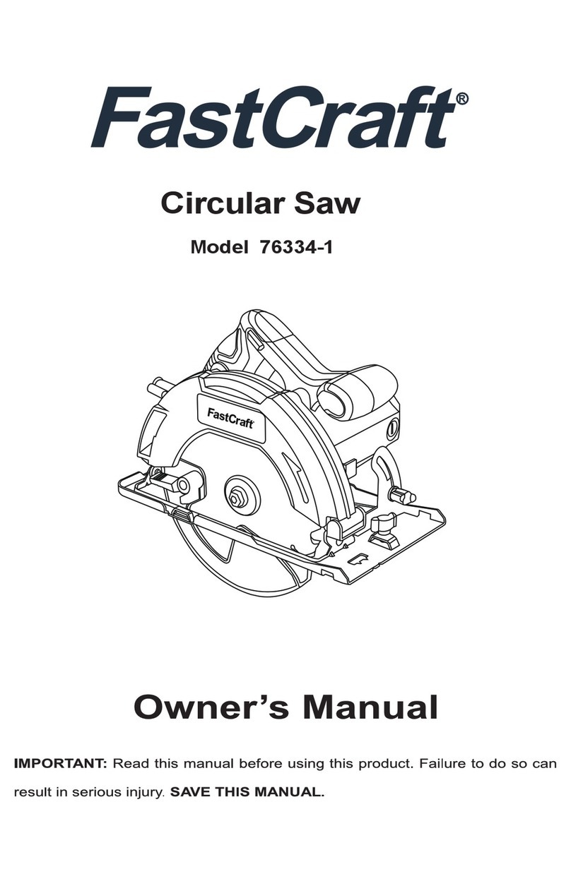 FastCraft 76334-1 owner's manual