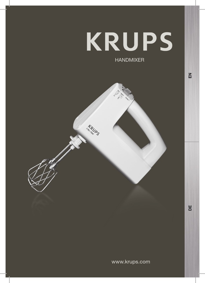 Krups F6081231 User manual