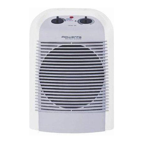 Rowenta BALNEA SILENCE SO6220 User manual