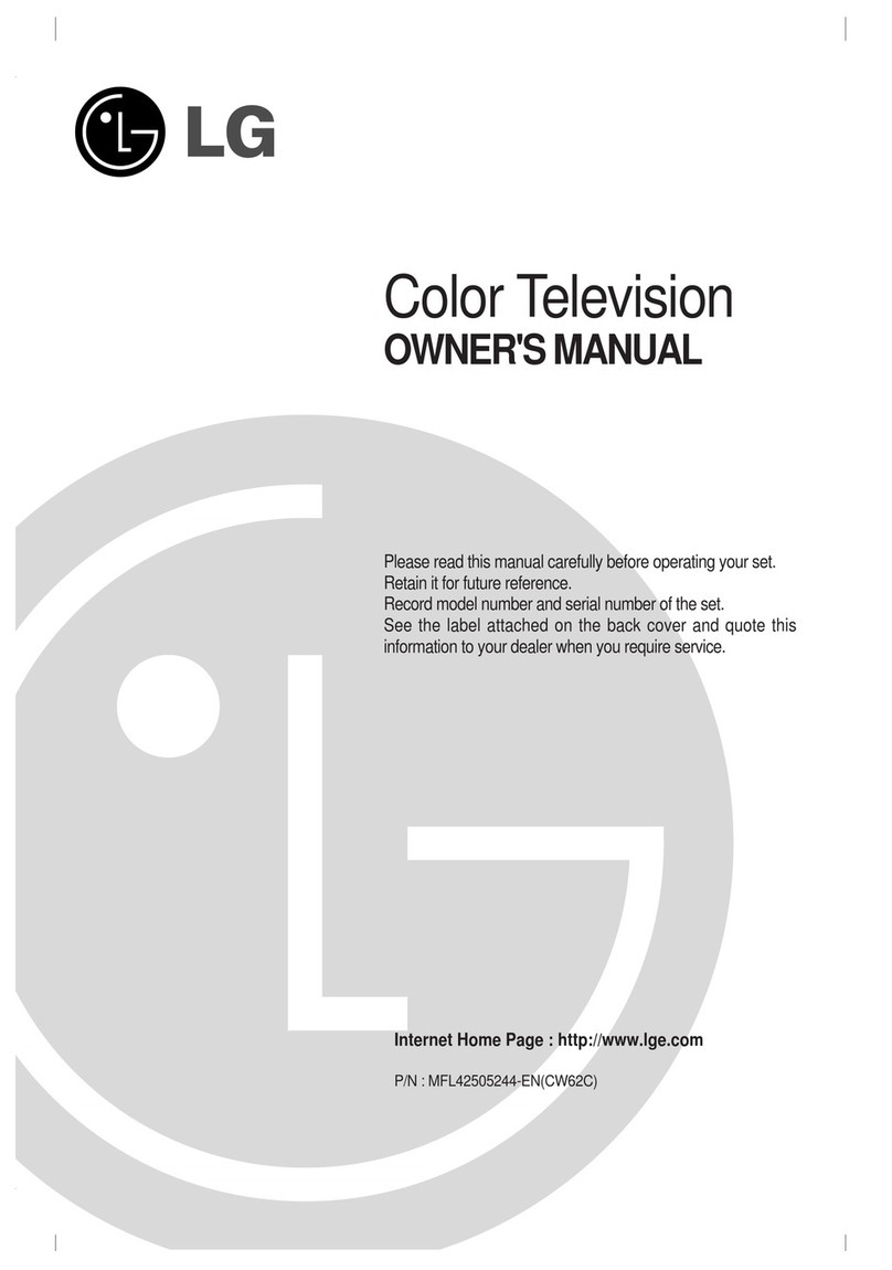 LG 29SA2RL User manual