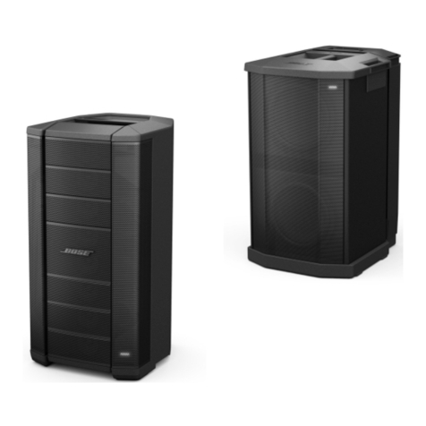 Bose F1 Model 812 Passive User manual