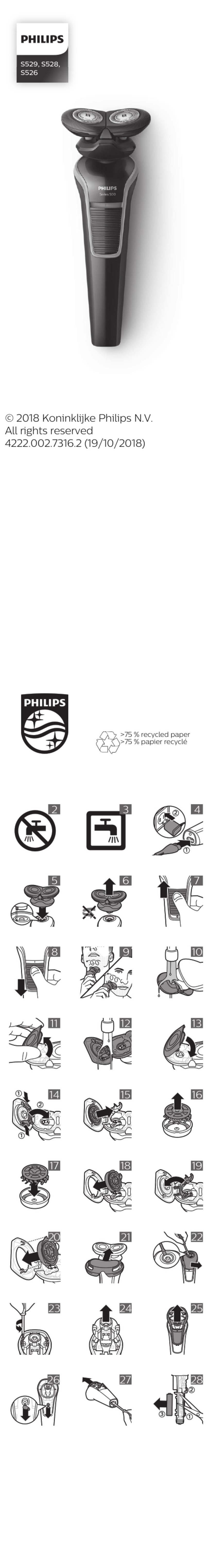 Philips S528 manual