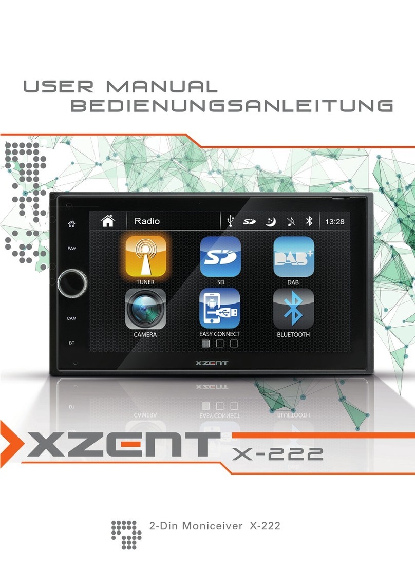 XZENT X-222 user manual