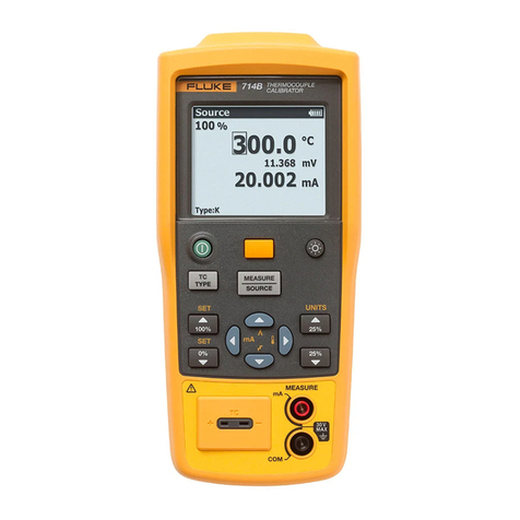 Fluke 714B/EN User manual