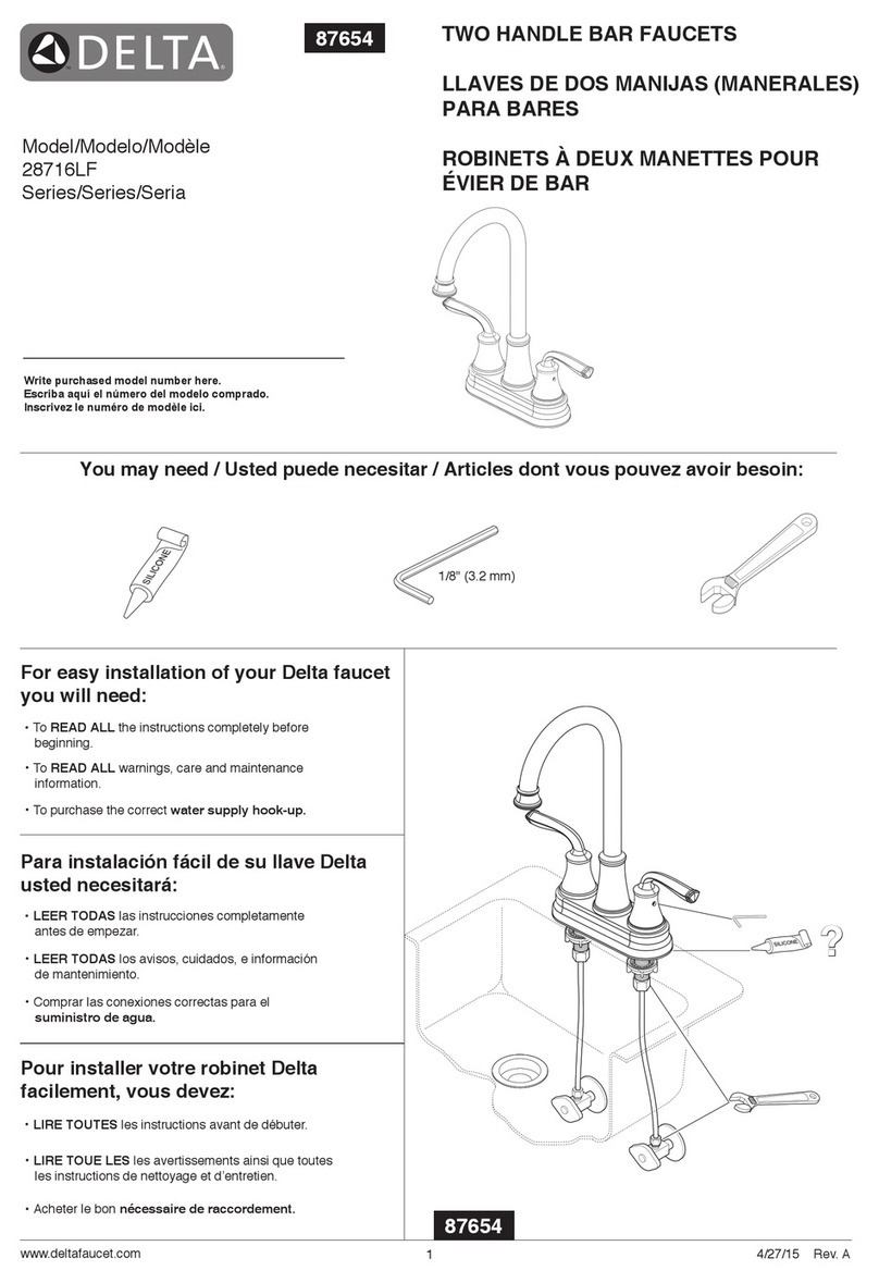 Delta 28716LF User manual