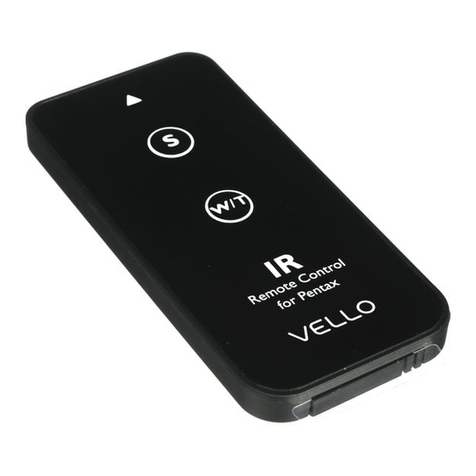 Vello IR-P1 User manual