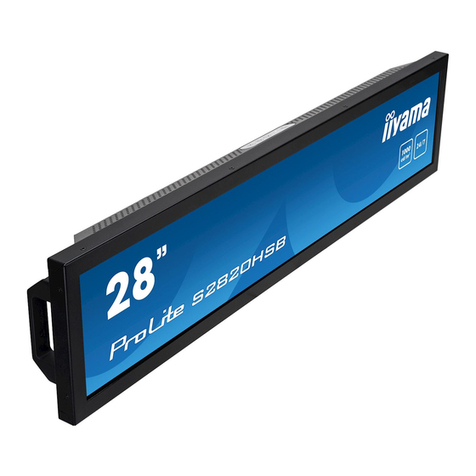 Iiyama ProLite S2820HSB User manual