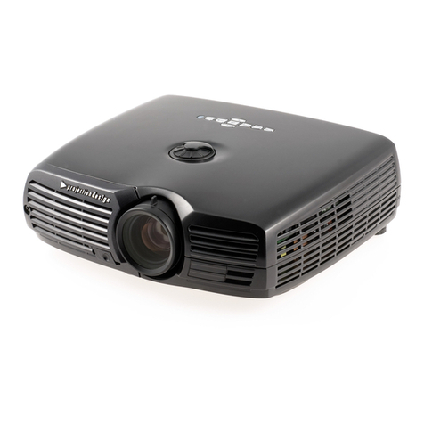 Projectiondesign evo22SX+ User manual