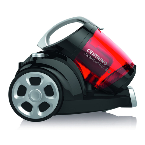 Dirt Devil Centrino Cleancontrol 3.0 operating manual Dirt Devil Centrino Cleancontrol 3.0 operating manual