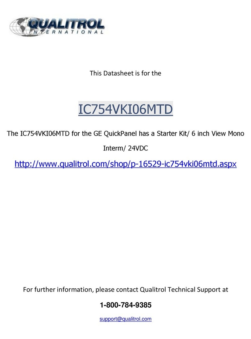 GE IC754VKI06MTD manual