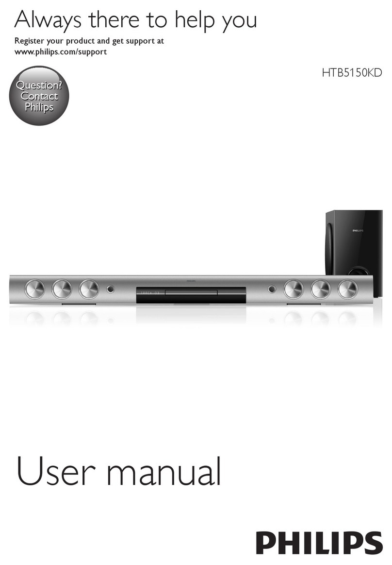Philips HTB5150KD/78 User manual