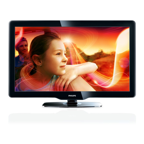Philips 32PFL3 6D Series User manual